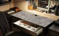 MATA podkładka biurowa na biurko z IKEA MICKE SZARY BETON