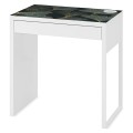 ELEGANCKA podkładka mata na biurko z IKEA MICKE LIŚCIE 
