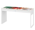 MATA podkładka biurowa na biurko z IKEA MICKE abstrakcja kolory