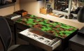 MATA na biurko z IKEA MICKE mozaika piksele jak minecraft