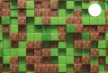 MATA na biurko z IKEA MICKE mozaika piksele jak minecraft
