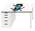  Podkładka mata na biurko z IKEA MICKE steve jak z minecrafta