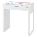 mata dla dzieci na biurko z IKEA MICKE PASTELOWE ZWIERZAKI