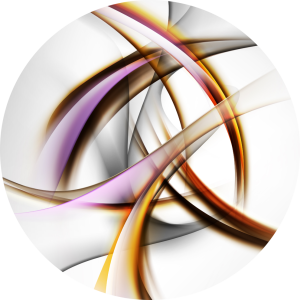 OKRĄGŁA MATA POD KRZESŁO OCHRONNA ABSTRAKCJA WZÓR 3D