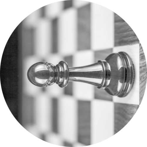 OKRĄGŁA MATA POD FOTEL OCHRONNA SZACHOWNICA SZACHY