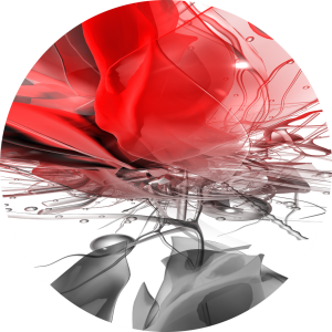 OCHRONNA PODKŁADKA OKRĄGŁA MATA PODŁOGOWA szary czerwony dym