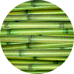 MATA POD FOTEL KRZESŁO DO BIURA OCHRONNA OKRĄGŁA BAMBUS