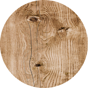 OKRĄGŁA MATA POD KRZESŁO OCHRONNA PRZEKRÓJ DESKI