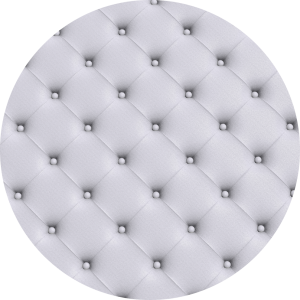 ELEGANCKA MATA POD FOTEL KRZESŁO DO BIURA OCHRONNA OKRĄGŁA