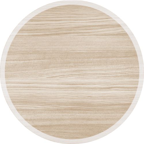 OCHRONNA OKRĄGŁA MATA PODŁOGOWA DREWNIANE PANELE