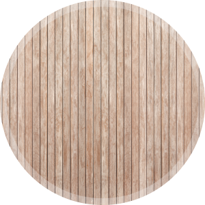 OKRĄGŁA MATA PODŁOGOWA POD FOTEL DREWNO NATURALNE DESKI
