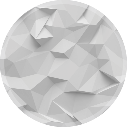 OKRĄGŁA MATA PODKŁADKA POD FOTEL SZARA ABSTRAKCJA