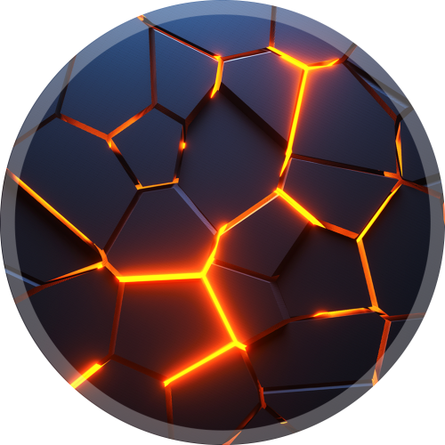 OCHRONNA MATA POD KRZESŁO FOTEL OKRĄGŁA OGIEŃ ABSTRAKCJA