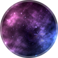 OCHRONNA PODKŁADKA POD FOTEL OKRĄGŁA GALAXY GWIAZDY