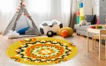 OCHRONNA PODKŁADKA NA TARAS OKRĄGŁA MANDALA WZÓR
