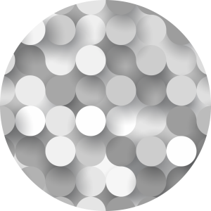 ANTYPOŚLIZGOWA MATA POD KRZESŁO OKRĄGŁA SZARE KÓŁKA