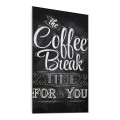 OBRAZ SZKLANY ŚCIENNY DEKORACYJNY DO KUCHNI COFFE KAWA 