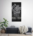 OBRAZ SZKLANY ŚCIENNY DEKORACYJNY DO KUCHNI COFFE KAWA 