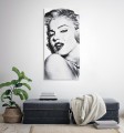 FOTO OBRAZ SZKLANY ŚCIENNY portret Marilyn Monroe