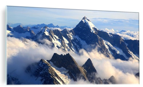 OBRAZ ZE SZKŁA HARTOWANEGO SZKLANY Himalaje góry