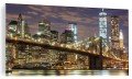 NOWOCZESNY FOTO OBRAZ SZKLANY Most Brookliński NEW YORK