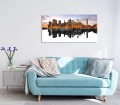 FOTO OBRAZ NA SZKLE SZKLANY PANORAMA MIASTA NEW YORK