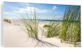 ŚCIENNY FOTO OBRAZ ZE SZKŁA DO SALONU PLAŻA PIASEK WYDMY 