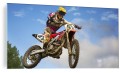 FOTO OBRAZ ZE SZKŁA SPORT CROSS MOTOCROSS