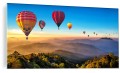 FOTO OBRAZ ZE SZKŁA SZKLANY KOLOROWE BALONY GÓRY