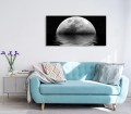 FOTO OBRAZ ZE SZKŁA SZKLANY KSIĘŻYC OCEAN NOC