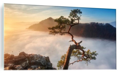 FOTO OBRAZ ZE SZKŁA SZKLANY Sokolica Pieniny góry