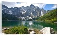 OBRAZ NA SZKLE SZKLANY Morskie Oko Jezioro