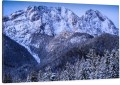 Obraz na płótnie Giewont Tatry zimą góry 