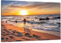 Obraz ZACHÓD SŁOŃCA NAD MORZEM do salonu sypialni 