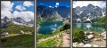 OBRAZY DEKORACYJNE PLAKATY ZESTAW TATRY MORSKIE OKO GÓRY