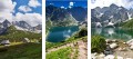 OBRAZY DEKORACYJNE PLAKATY ZESTAW TATRY MORSKIE OKO GÓRY