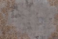 FOTOTAPETA DO SALONU SYPIALNI beton złote wzory