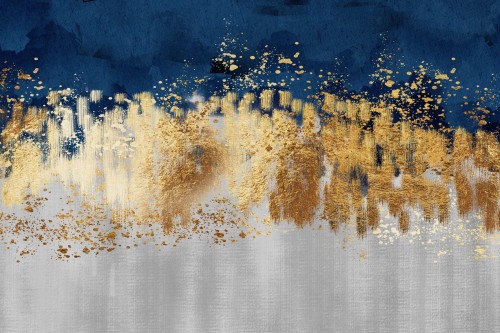 NOWOCZESNA FOTOTAPETA DO SALONU SYPIALNI ZŁOTO GRANAT