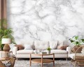 FOTOTAPETA MARMUR SZARY DO SALONU SYPIALNI JASNY SZARY BETON MARMUR