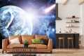 FOTOTAPETA DO SALONU SYPIALNI KOSMOS PLANETY GWIAZDY
