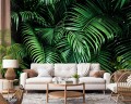 FOTOTAPETA DO SALONU SYPIALNI LIŚCIE NATURA ROŚLINY