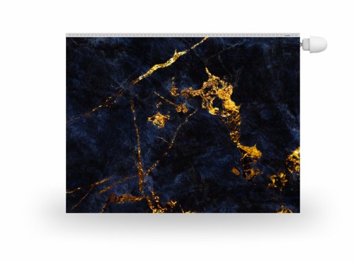 Mata osłona magnetyczna na kaloryfer granat marmur złoto