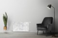 Mata osłona magnetyczna na kaloryfer TEKSTURA BETONU