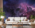 FOTOTAPETA DO SALONU SYPIALNI NIEBO GWIAZDY GALAKTYKA