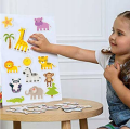 MAGNESY NA LODÓWKĘ DLA DZIECI ZWIERZAKI PRZYRODA
