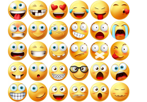 MAGNESY NA LODÓWKĘ DLA DZIECI EMOTKI BUŹKI MINKI