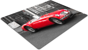 MATA OCHRONNA pod fotel Auto Klasyczne Czerwone