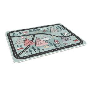 Podłogowa mata winylowa pod fotel krzesło DLA DZIECI GÓRY DROGA