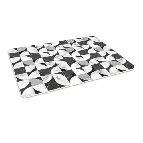 Podłogowa mata winylowa pod fotel krzesło MOZAIKA KAFLE