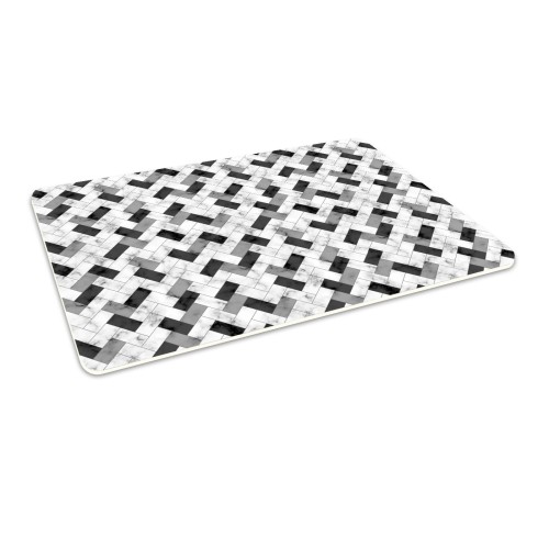 Podłogowa mata winylowa pod fotel krzesło KAMIENNA JODEŁKA